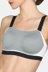 Zelocity High Impact Quick Dry Sports Bra - Wild Dove — thumbnail 6